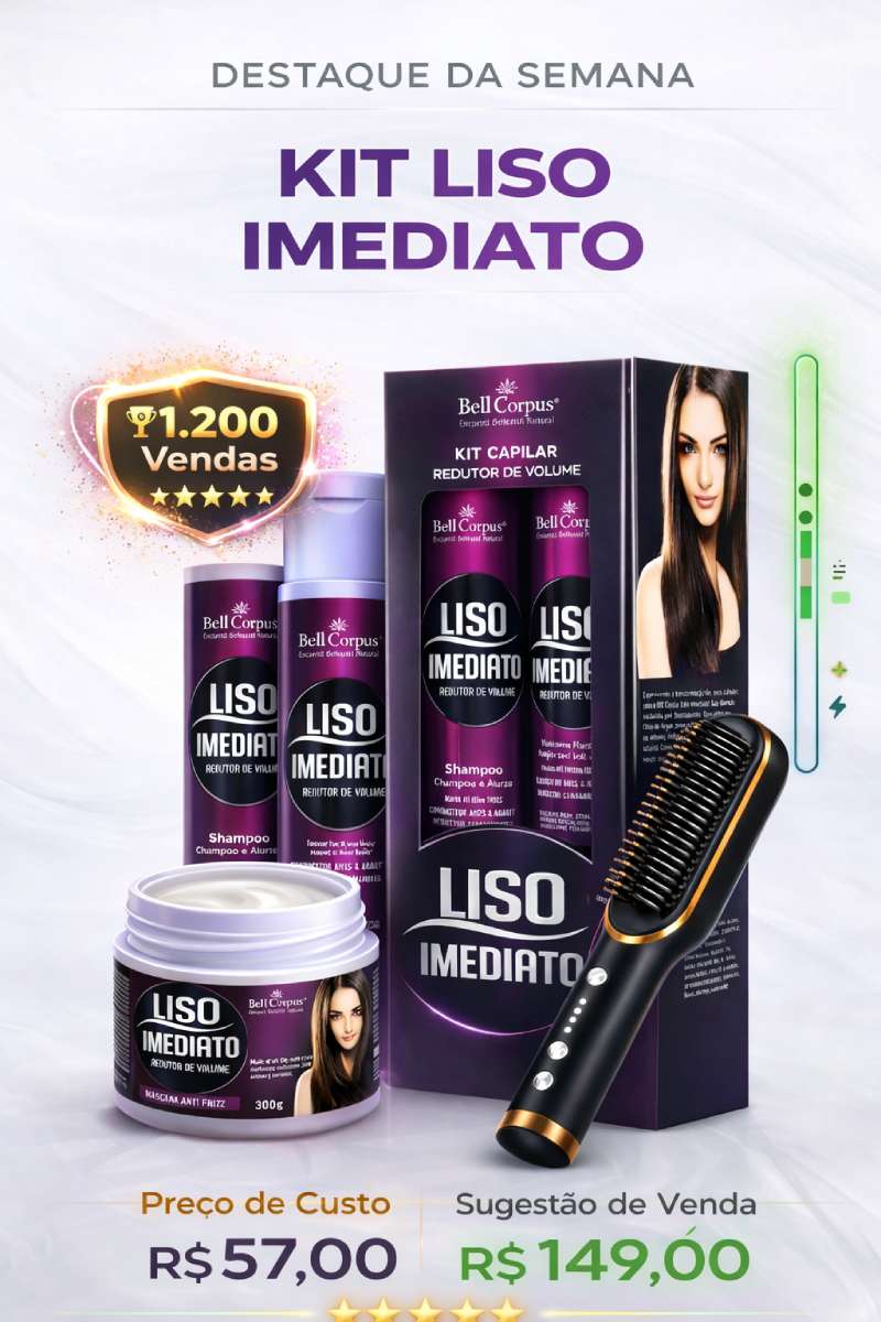 Kit Liso Imediato