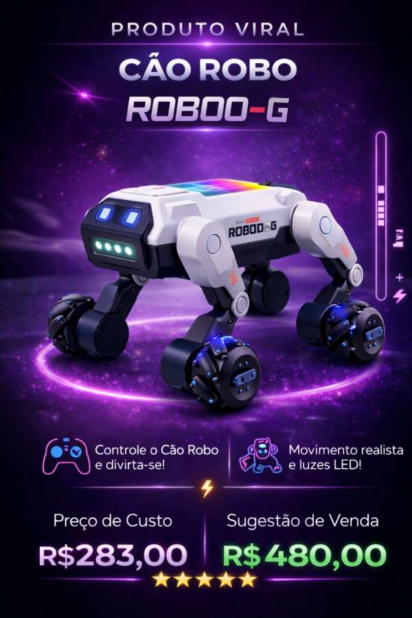 Cão robô ROBOO-G